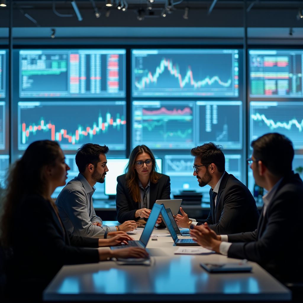 Equipo de FinanzAR en oficina moderna
